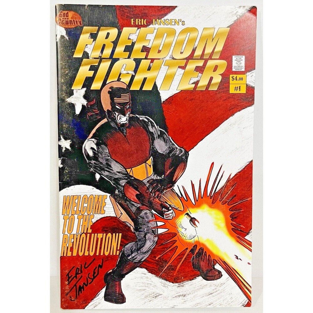 Eric Jansen's Freedom Fighter #1 Comic Book Magazine